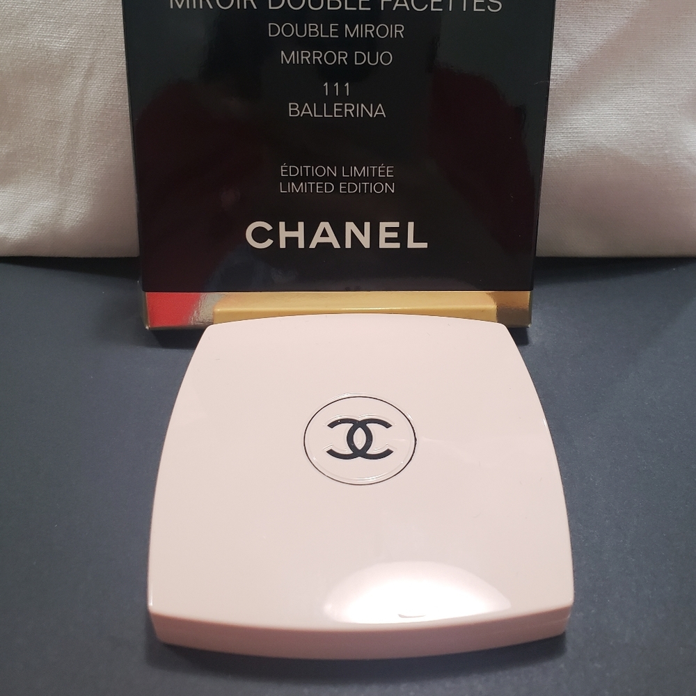 CHANEL Double Mirror Facettes, Ballerina/Pink, NEW